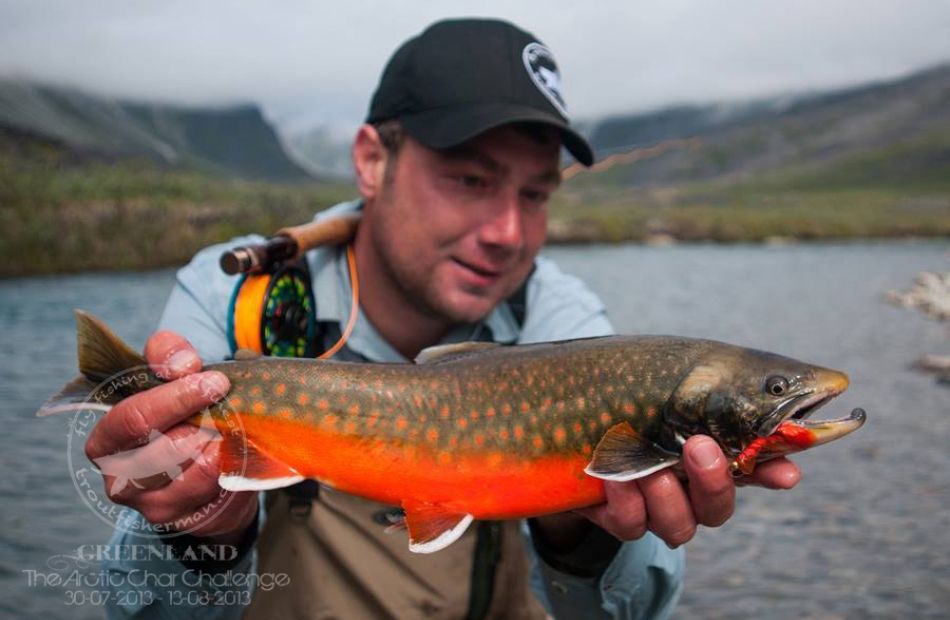 Arctic char flyfishing trips Greenland